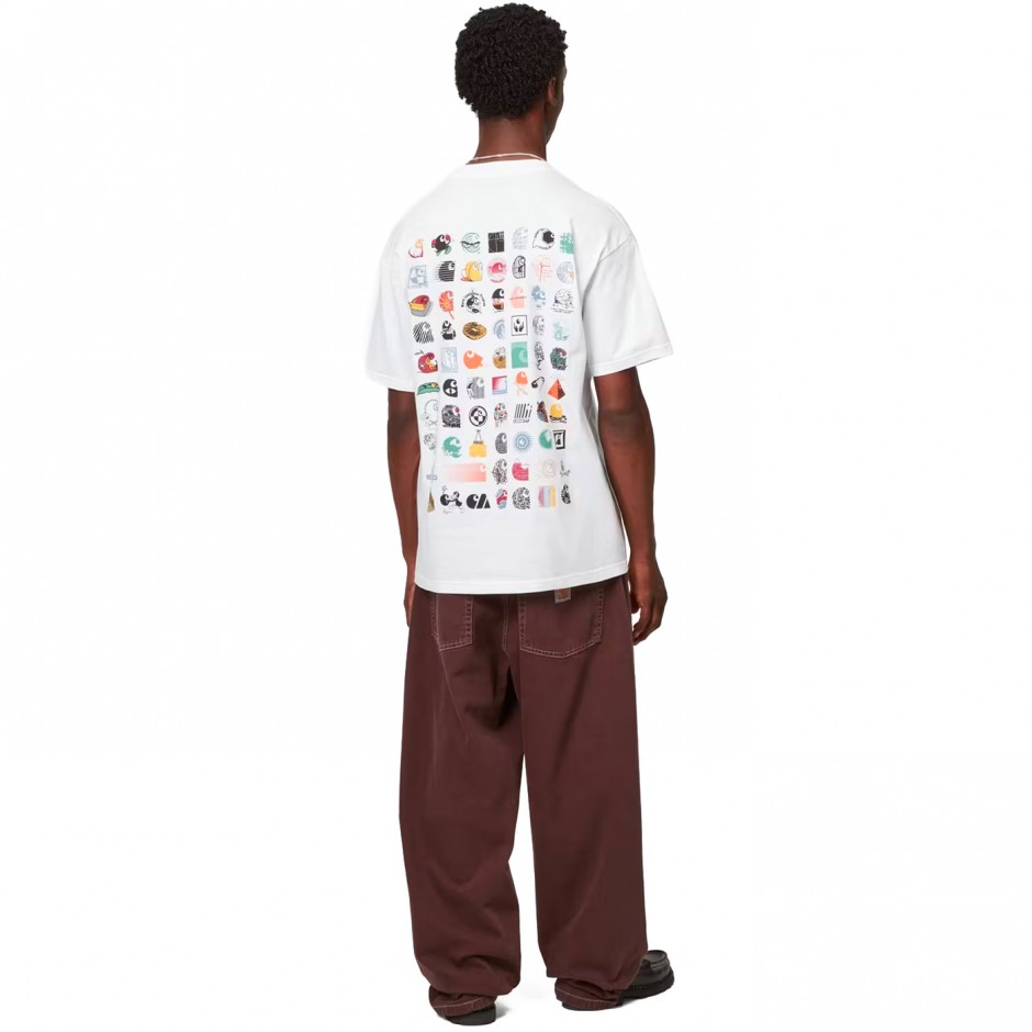 Ανδρικό T-Shirt Λευκό - Carhartt WIP S/S Logo Archive