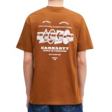 CARHARTT WIP S/S RUNAWAY T-SHIRT I034409-2IQXX Brown Image 0