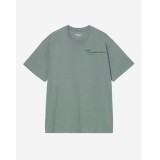CARHARTT WIP S/S PUNCHED T-SHIRT I036006-3GDXX Petrol Image 2
