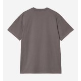 Ανδρικό T-Shirt Γκρι - Carhartt WIP S/S Chase Εικόνα 3