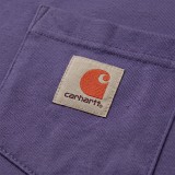 CARHARTT WIP S/S POCKET T-SHIRT COTTON I030434-3IIXX Purple Image 1