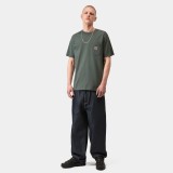 Ανδρικό T-Shirt Πετρόλ - Carhartt WIP Pocket Εικόνα 1