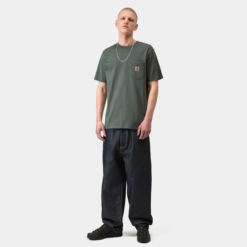 Ανδρικό T-Shirt Πετρόλ - Carhartt WIP Pocket