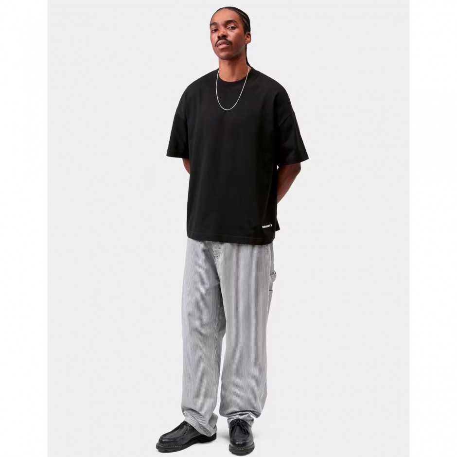 Ανδρικό T-Shirt Μαύρο - Carhartt WIP S/S Link Script