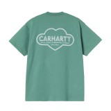 Ανδρικό T-Shirt Βεραμάν - Carhartt WIP S/S Cloud Heart Εικόνα 0