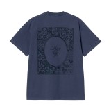 Ανδρικό T-Shirt Μπλε - Carhartt WIP S/S Vestige Εικόνα 0