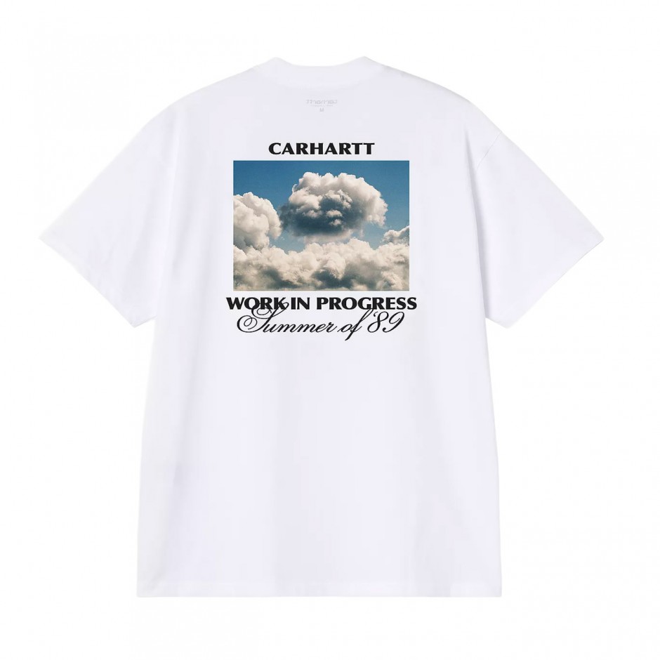 Men's T-Shirt White - Carhartt WIP S/S Warm Views