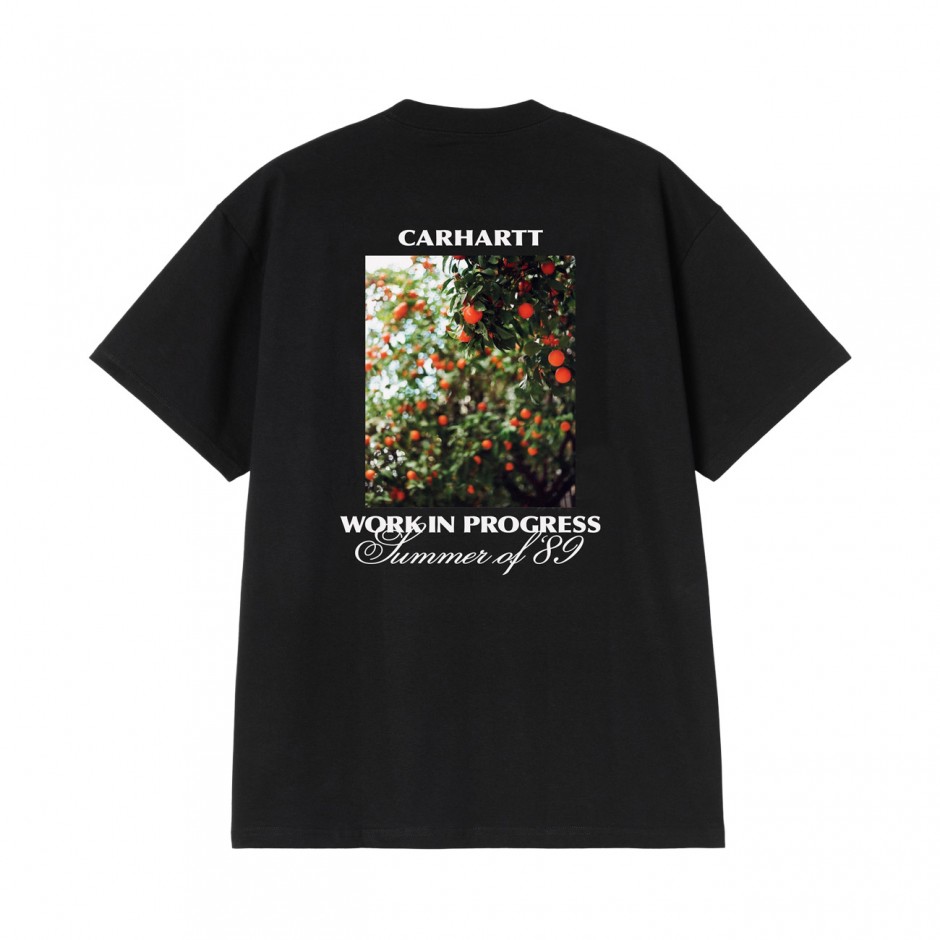 Ανδρικό T-Shirt Μαύρο - Carhartt WIP S/S Warm Views