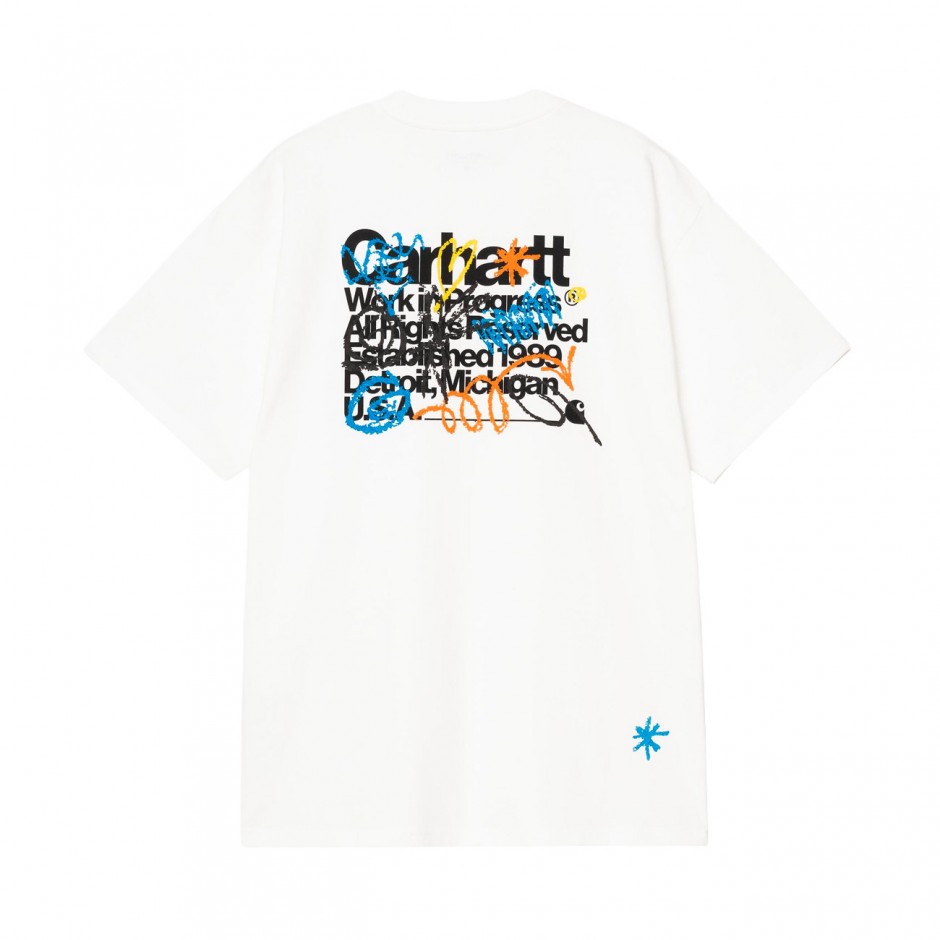 Ανδρικό T-Shirt Λευκό - Carhartt WIP S/S Primary