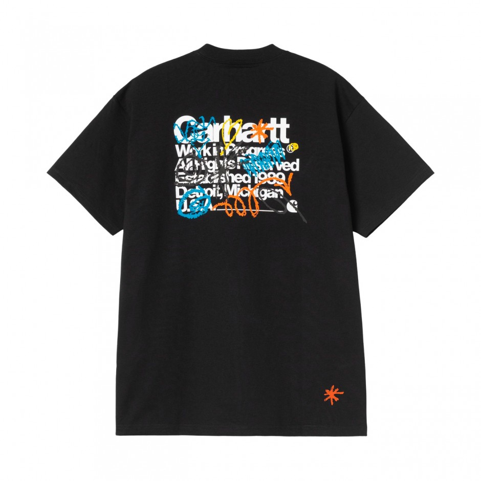 Ανδρικό T-Shirt Μαύρο - Carhartt WIP S/S Primary