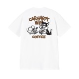 Ανδρικό T-Shirt Λευκό - Carhartt WIP S/S Coffee Break Εικόνα 0