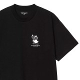 Men's T-Shirt Black - Carhartt WIP S/S Bumper Car  Image 1