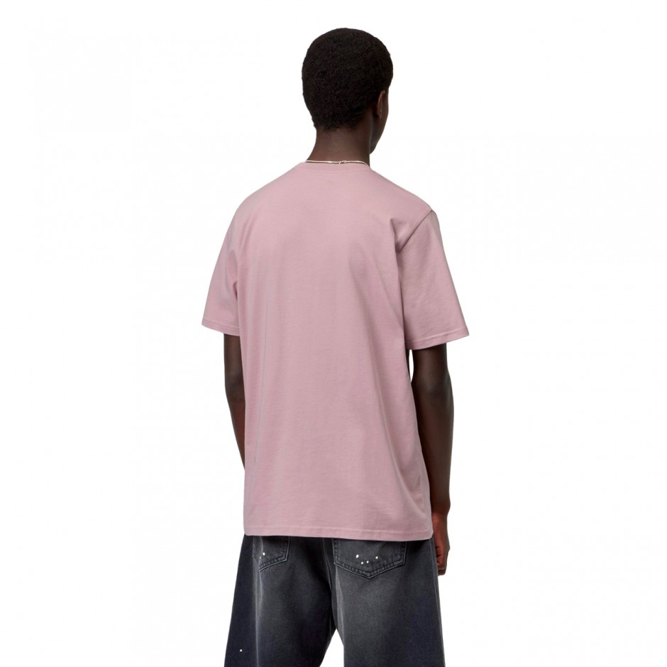 Ανδρικό T-Shirt Ροζ - Carhartt WIP Pocket