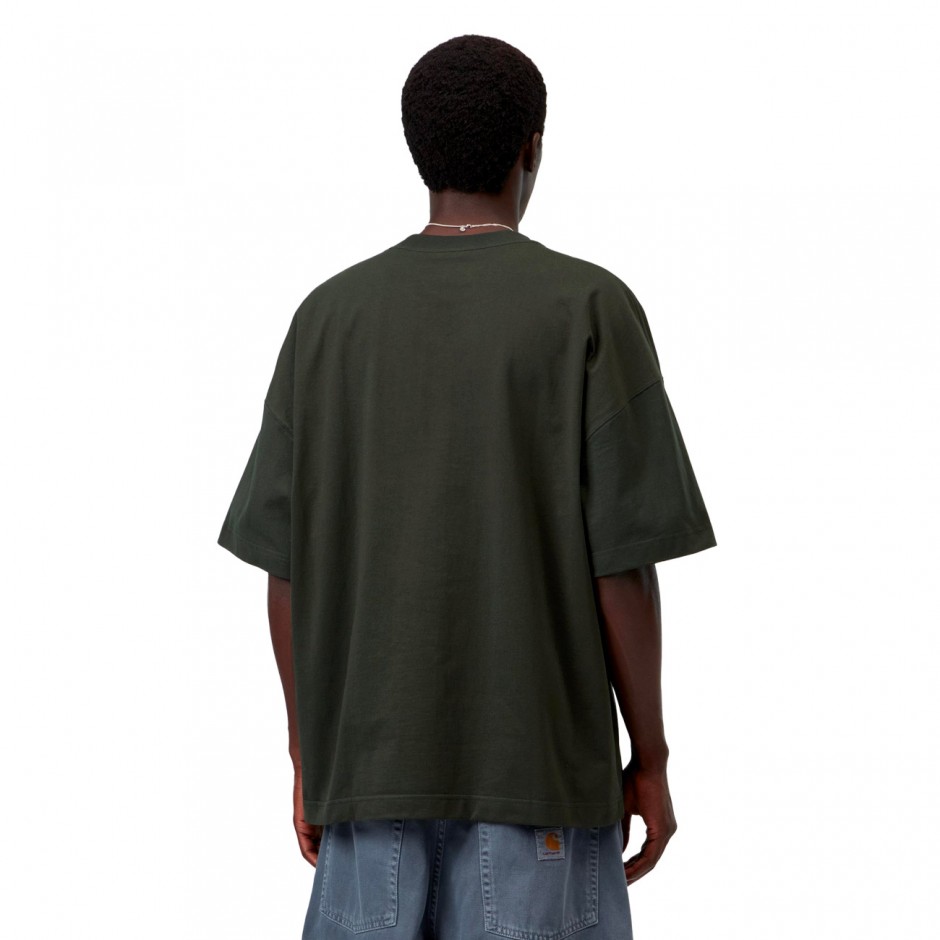 Ανδρικό T-Shirt Ανθρακί - Carhartt WIP S/S Work Pocket