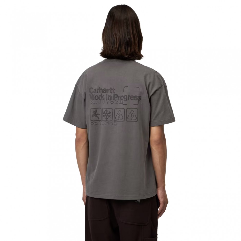 Men's T-Shirt Black - Carhartt WIP S/S Boxed