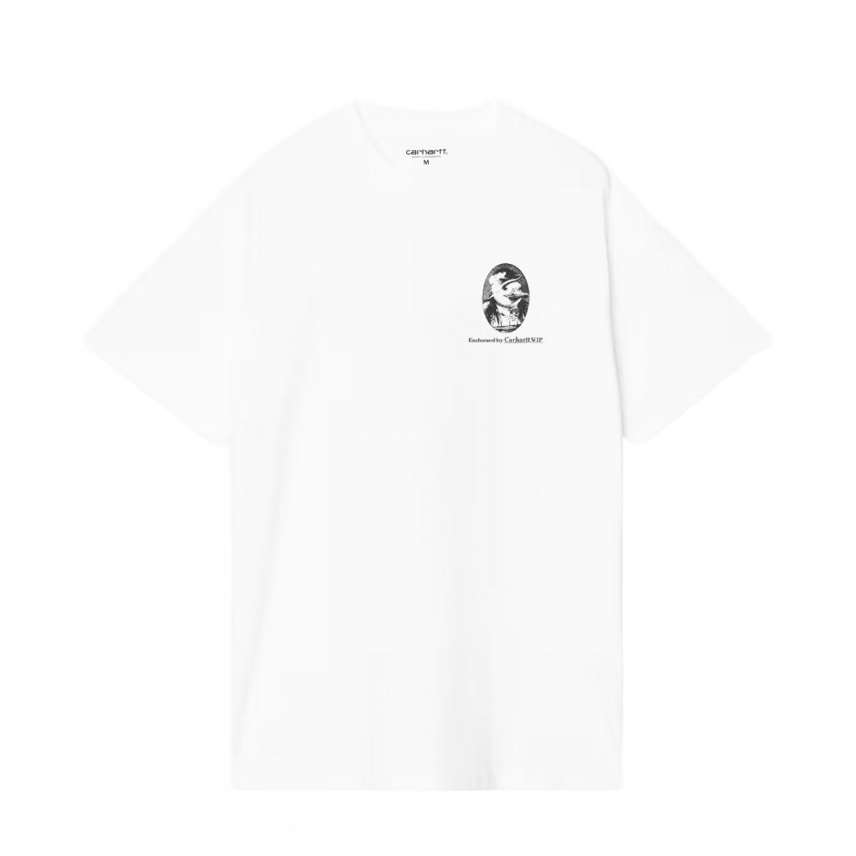 Ανδρικό T-Shirt Λευκό - Carhartt WIP S/S Vote