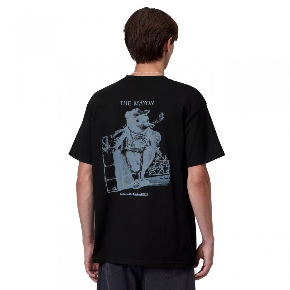 CARHARTT WIP S/S VOTE T-SHIRT I037269-89XX Μαύρο
