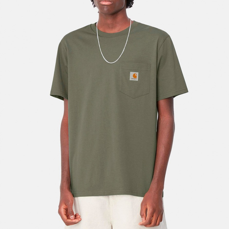 CARHARTT WIP S/S POCKET T-SHIRT COTTON I030434-667XX Κhaki