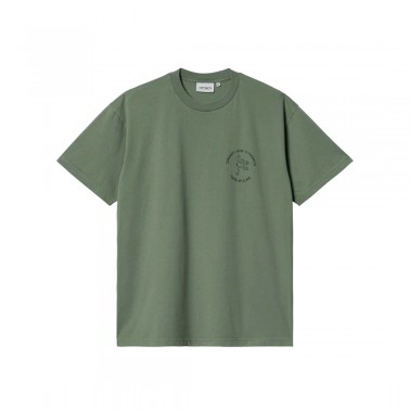 Ανδρικό T-Shirt Χακί - Carhartt WIP Stamp