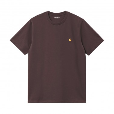 Ανδρικό T-Shirt Καφέ - Carhartt WIP S/S Chase