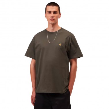 Ανδρικό T-Shirt Καφέ - Carhartt WIP S/S Chase