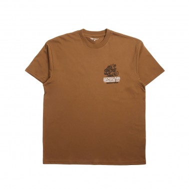 Ανδρικό T-Shirt Καφέ - Carhartt WIP S/S Hot Rat