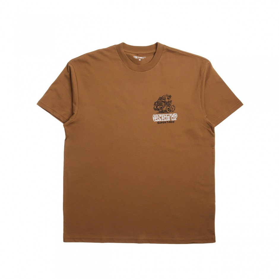 Ανδρικό T-Shirt Καφέ - Carhartt WIP S/S Hot Rat