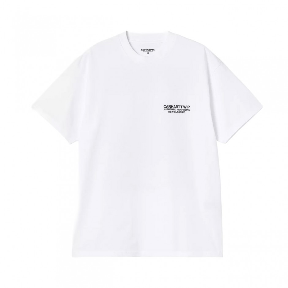 Men's T-Shirt White - Carhartt WIP S/S Sean Hamilton 03