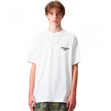 Ανδρικό T-Shirt Λευκό - Carhartt WIP S/S Wiptopia