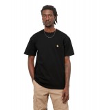 Ανδρικό T-Shirt Μαύρο - Carhartt WIP Chase Εικόνα 