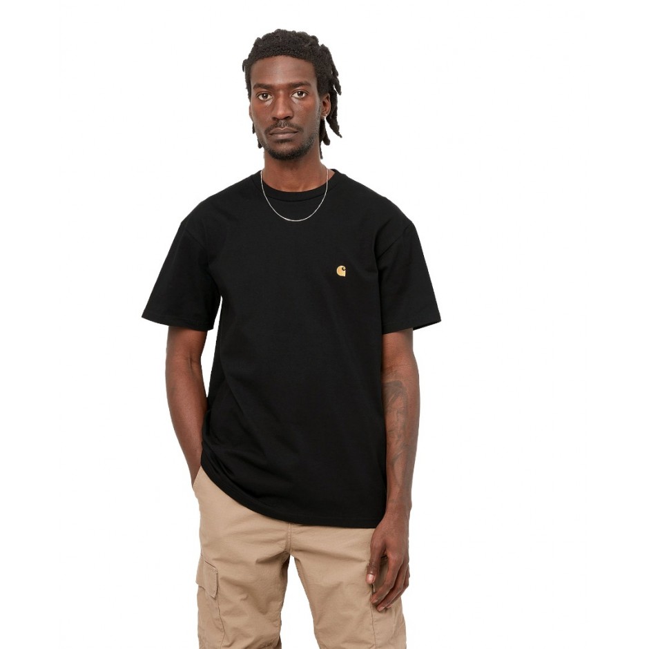 Ανδρικό T-Shirt Μαύρο - Carhartt WIP Chase