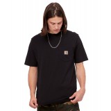 Ανδρικό T-Shirt Μαύρο - Carhartt WIP Pocket Εικόνα 
