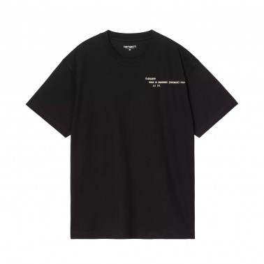 Ανδρικό T-Shirt Μαύρο - Carhartt WIP Punched