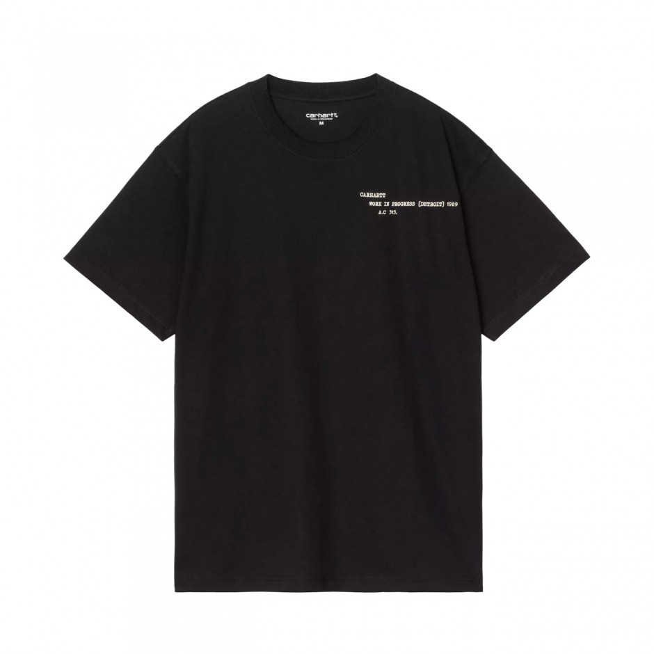 CARHARTT WIP S/S PUNCHED T-SHIRT I036006-89XX Black