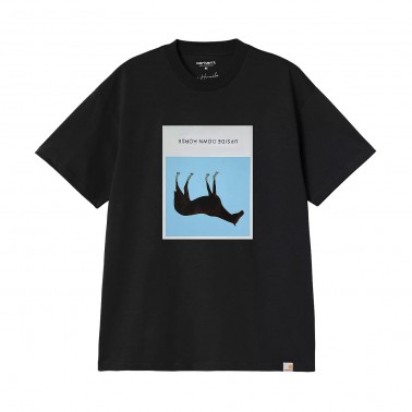 Ανδρικό T-Shirt Μαύρο - Carhartt WIP S/S Sean Hamilton 02