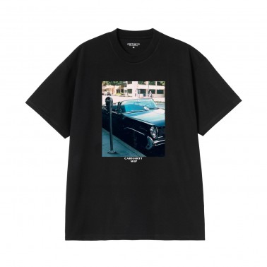Ανδρικό T-Shirt Μαύρο - Carhartt WIP S/S Warm Views