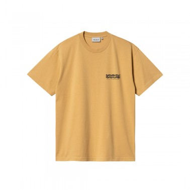 Ανδρικό T-Shirt Μπεζ - Carhartt WIP Stamp