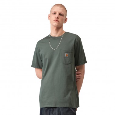 Ανδρικό T-Shirt Πετρόλ - Carhartt WIP Pocket