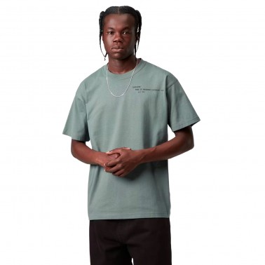 Ανδρικό T-Shirt Πετρόλ - Carhartt WIP Punched