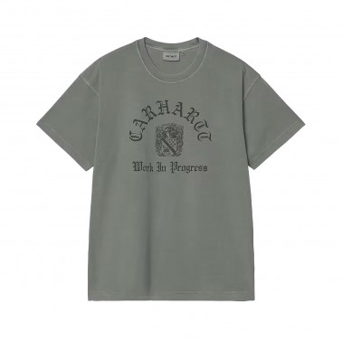 Ανδρικό T-Shirt Πετρόλ - Carhartt WIP S/S Coat Of Arms