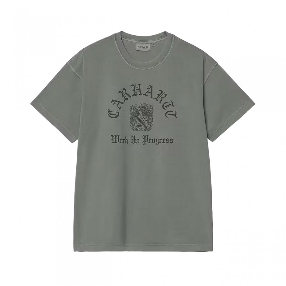 Ανδρικό T-Shirt Πετρόλ - Carhartt WIP S/S Coat Of Arms