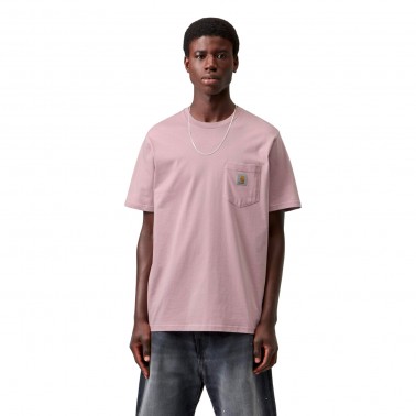 Ανδρικό T-Shirt Ροζ - Carhartt WIP Pocket