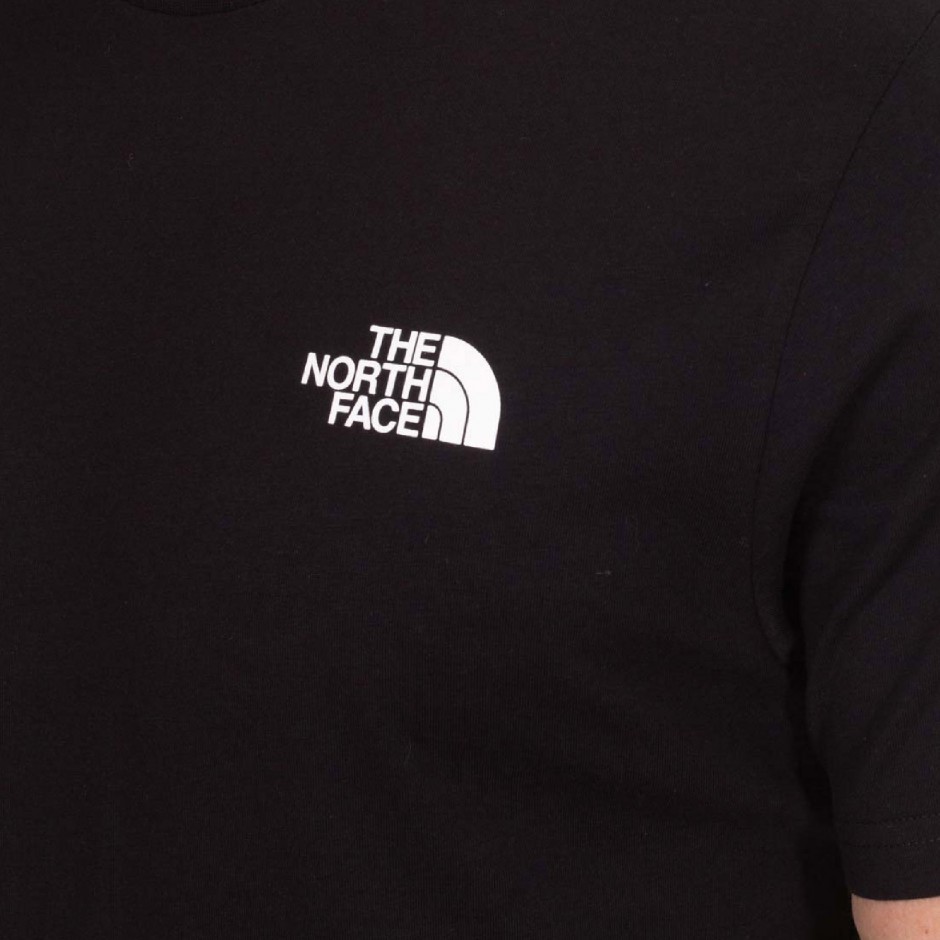 THE NORTH FACE M SS COLLAGE TEE OFF MTN NF0A7ZDXAGG-AGG Μαύρο