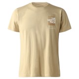 THE NORTH FACE MENS FOUNDATION GRAPHIC TEE S/S NF0A55EFLK5-LK5 Χακί Εικόνα 1