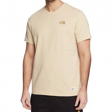 THE NORTH FACE MENS FOUNDATION GRAPHIC TEE S/S NF0A55EFLK5-LK5 Χακί