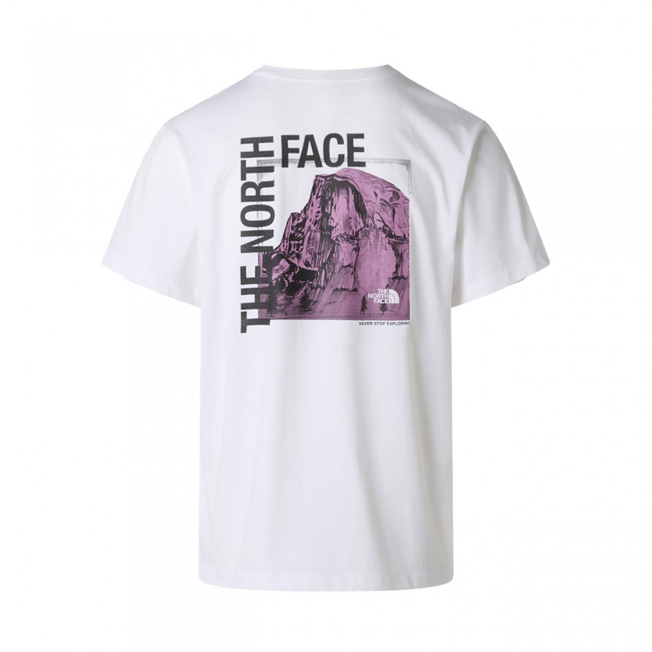 Ανδρικό T-Shirt Λευκό - The North Face Half Dome Photo