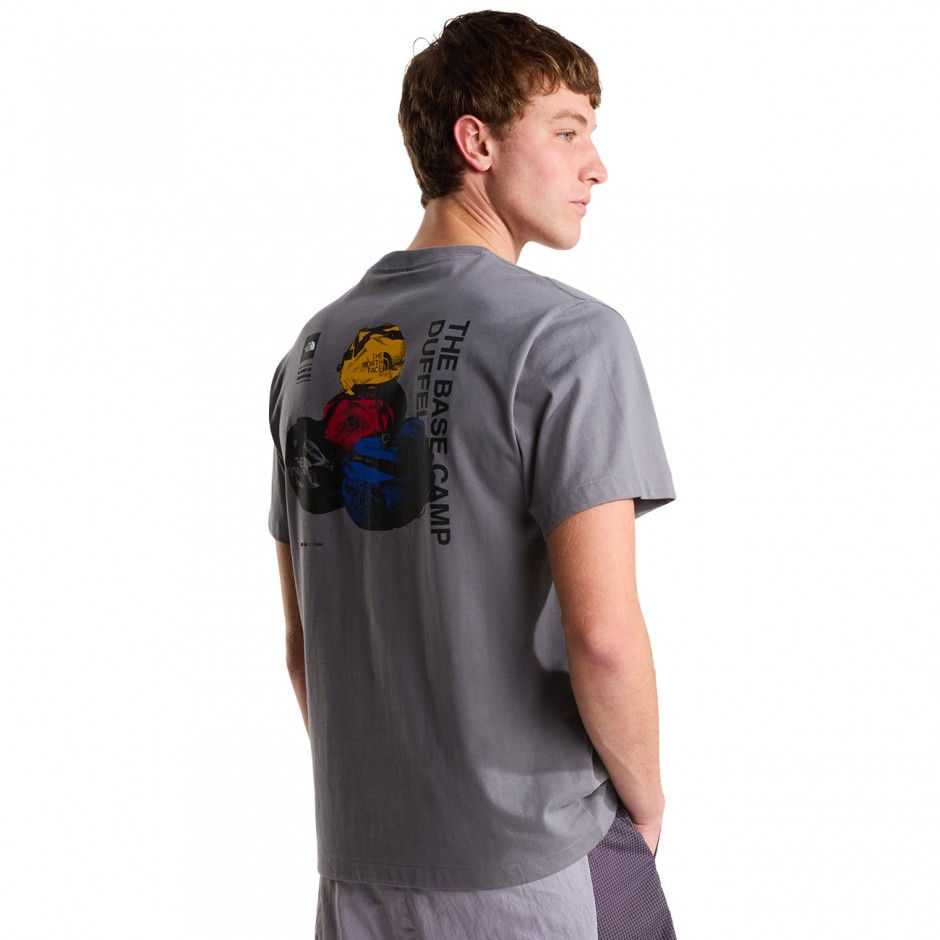 Ανδρικό T-Shirt Γκρι - The North Face BCD Celebration Relaxed