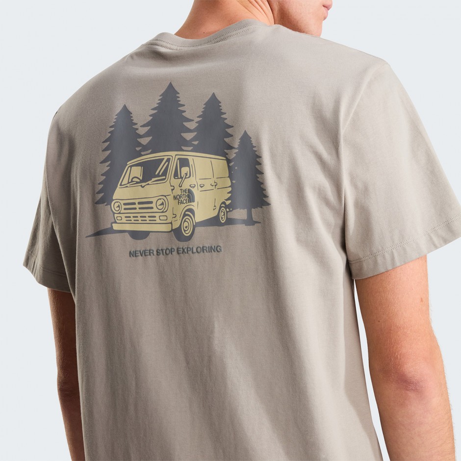 Ανδρικό T-Shirt Μπεζ - The North Face Van Life Relaxed Graphic