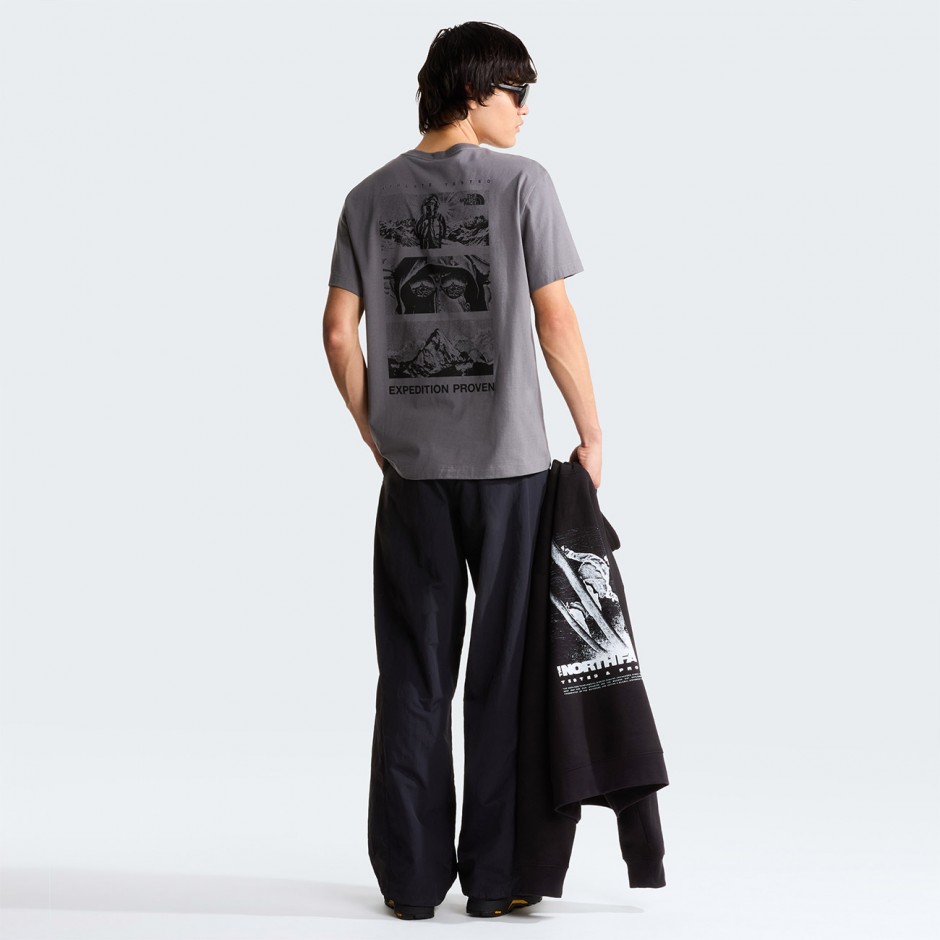 THE NORTH FACE U 60TH ANNIVERSARY 2 RELAXED SS TEE NF0A8H6A0UZ Coal
