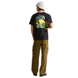 Ανδρικό T-Shirt Μαύρο - The North Face Pitch A Tent Relaxed Εικόνα 3